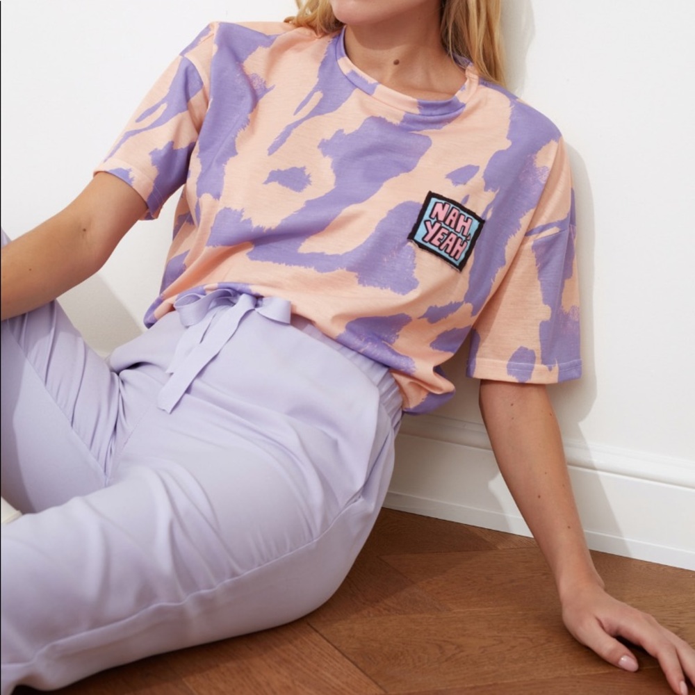 Tie dye print Tshirt